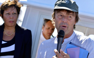 Balade en mer et visite de l'aquarium pour Nicolas Hulot