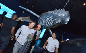 Balade en mer et visite de l'aquarium pour Nicolas Hulot