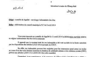 Le LPA dénonce le trop-perçu d'indemnités des élus de l'Etang-Salé