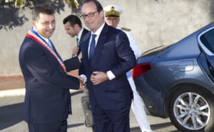 La journée de François Hollande en images