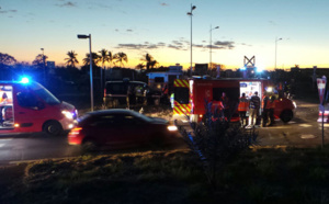 Accident sur l'axe mixte de Cambaie: Un scootériste évacué