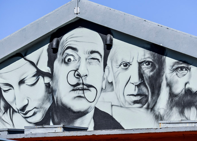 Une galerie d'art à la Plaine des Cafres