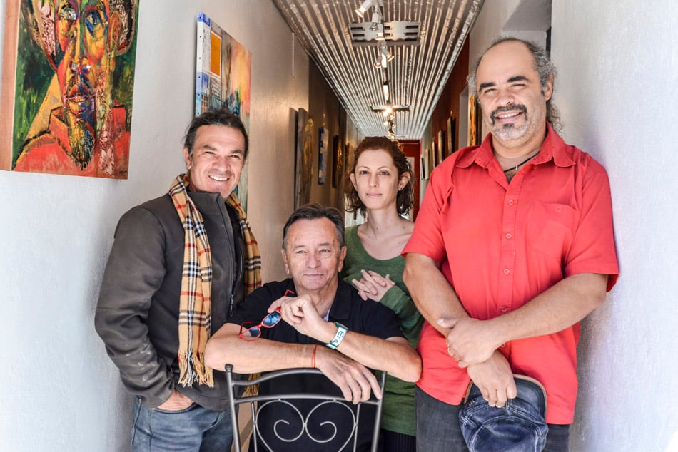 Une galerie d'art à la Plaine des Cafres