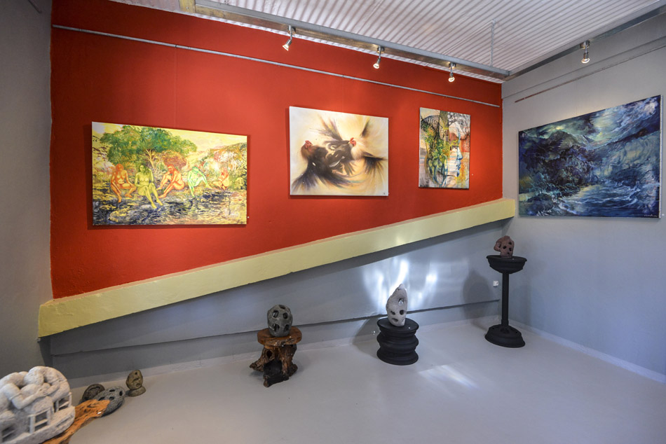 Une galerie d'art à la Plaine des Cafres