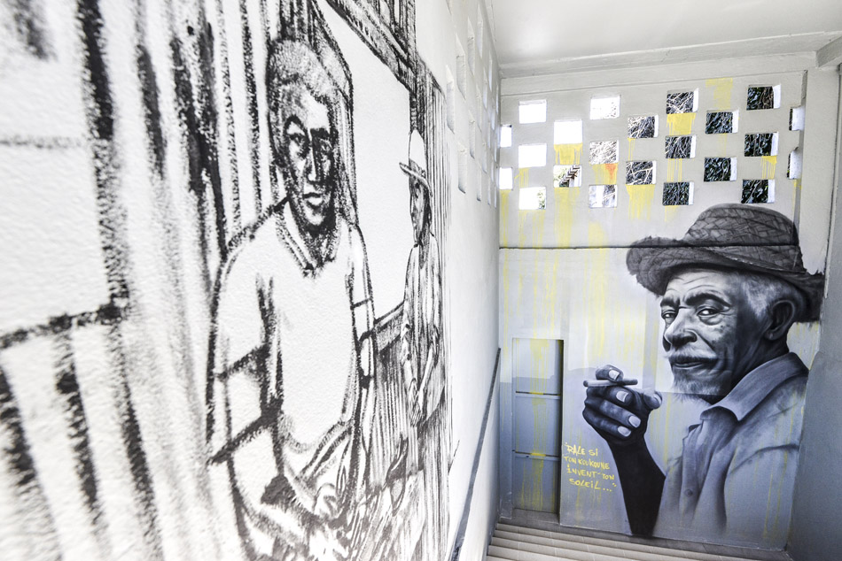 Une galerie d'art à la Plaine des Cafres