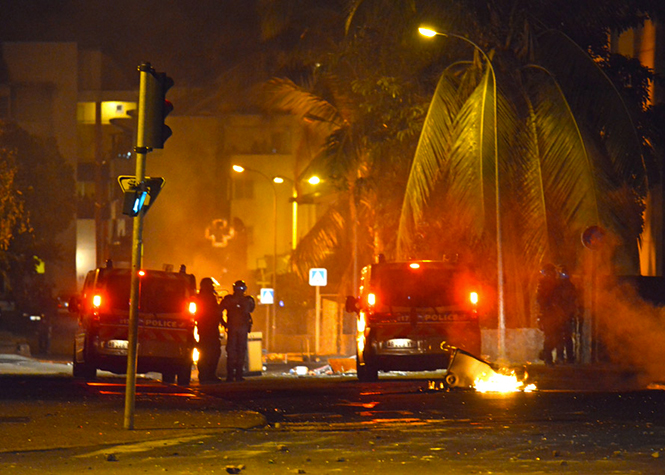 Chaudron : Les accrochages entre policiers et manifestants en images (2ème partie)