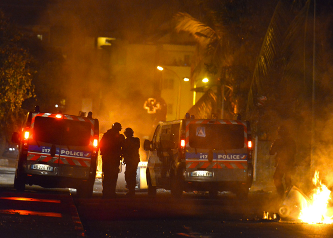 Chaudron : Les accrochages entre policiers et manifestants en images (2ème partie)
