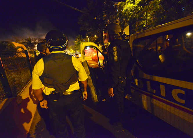 Chaudron : Les accrochages entre policiers et manifestants en images (2ème partie)
