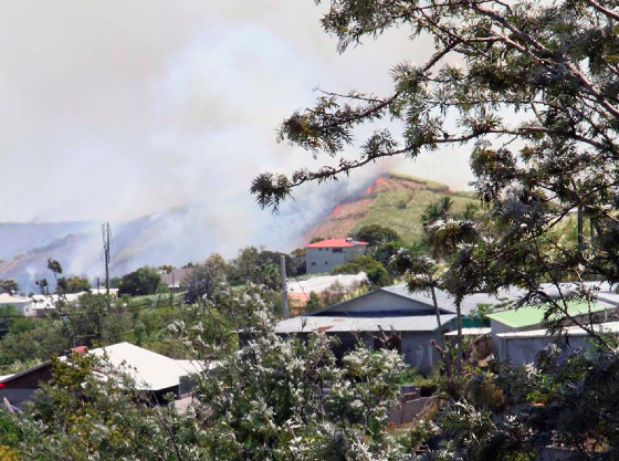 L'incendie à Bassin Martin est circonscrit (actualisé)