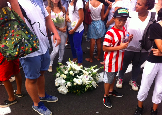 Une marche blanche pour un dernier hommage à Mahéry Blanchon