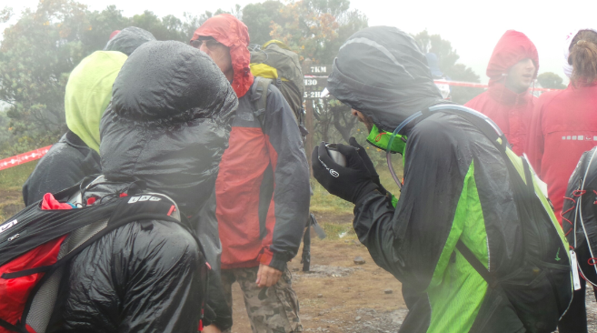 A Mare à Boue, les raideurs sous la pluie