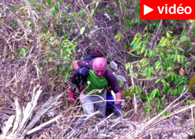 Sans-Souci: Un parapentiste se pose en urgence dans la ravine