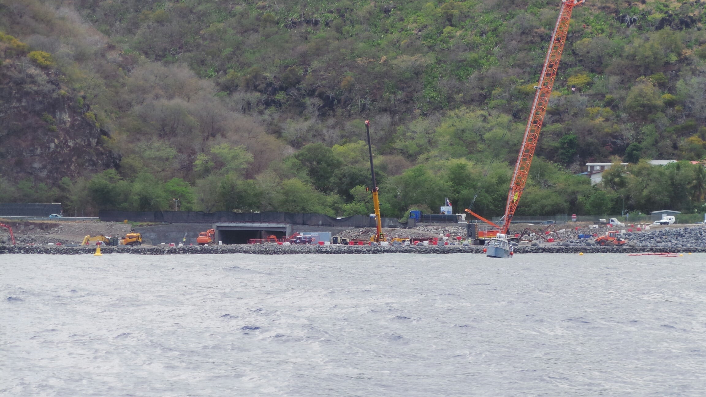 Nouvelle route du Littoral : Six scaphandriers embauchés pour le chantier