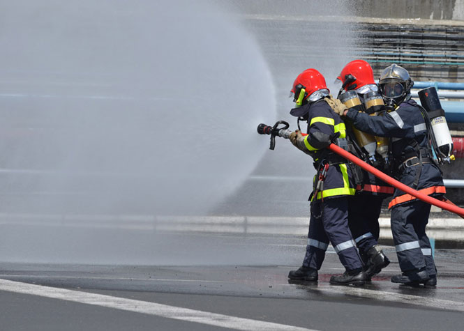 Accident majeur à la SRPP... pour de faux