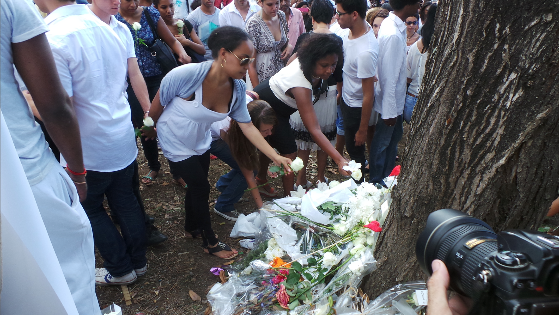 Retour en images sur la marche blanche à l'université