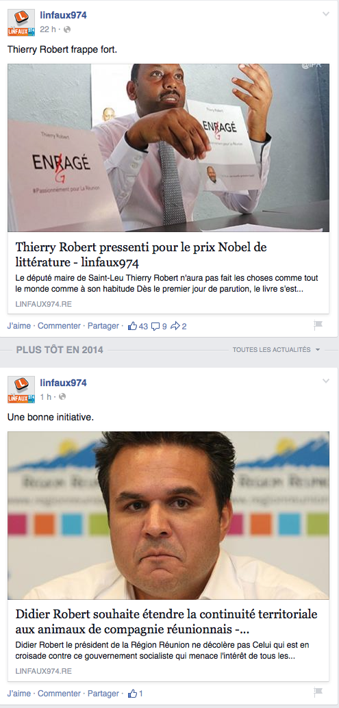 Linfaux974.re, la Réunion a son Gorafi péï