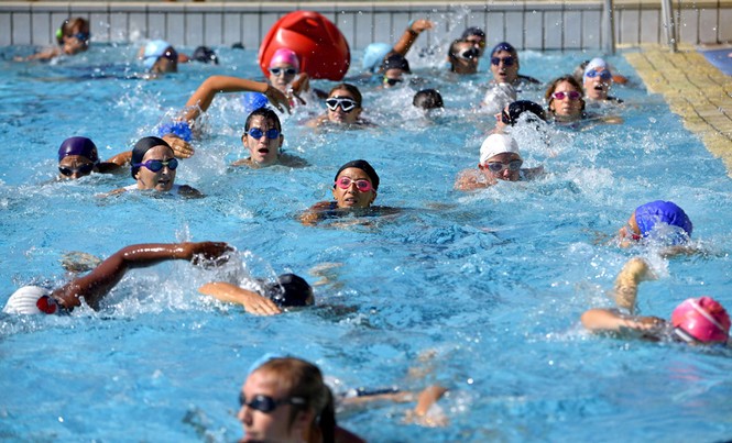 St-Denis : Retour en images sur l'épreuve de triathlon 100% féminine