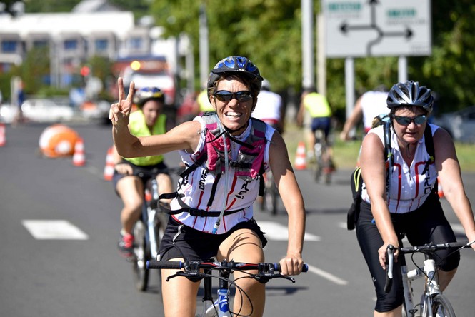 St-Denis : Retour en images sur l'épreuve de triathlon 100% féminine