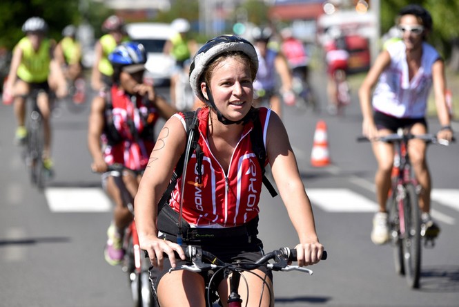 St-Denis : Retour en images sur l'épreuve de triathlon 100% féminine