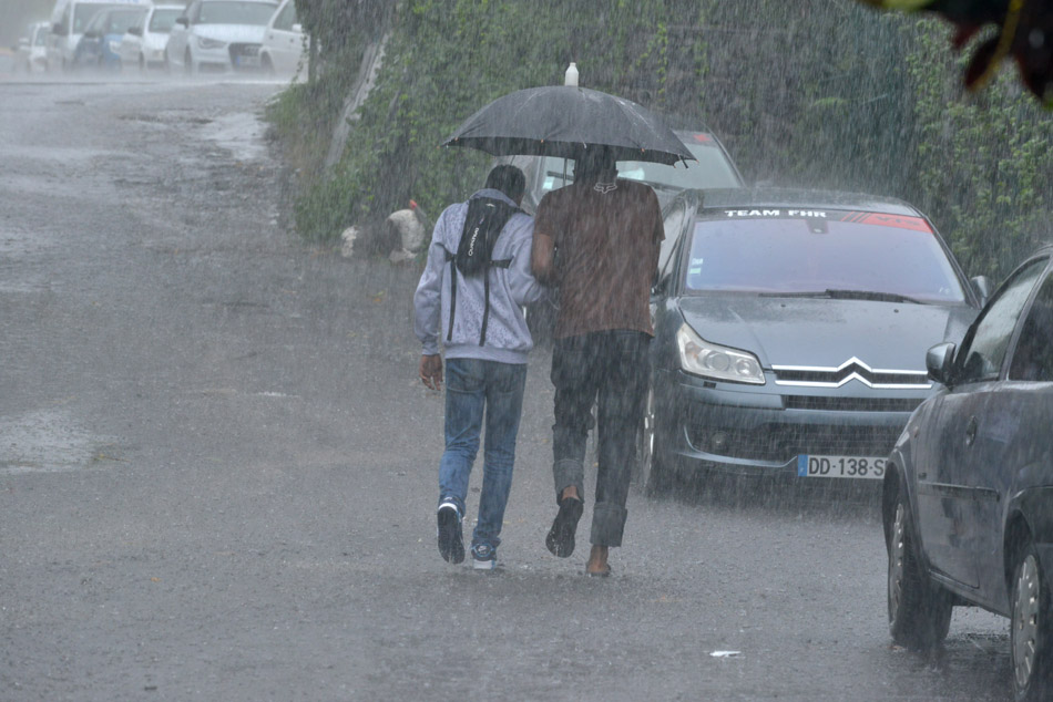 Ambiance humide à Saint-Denis