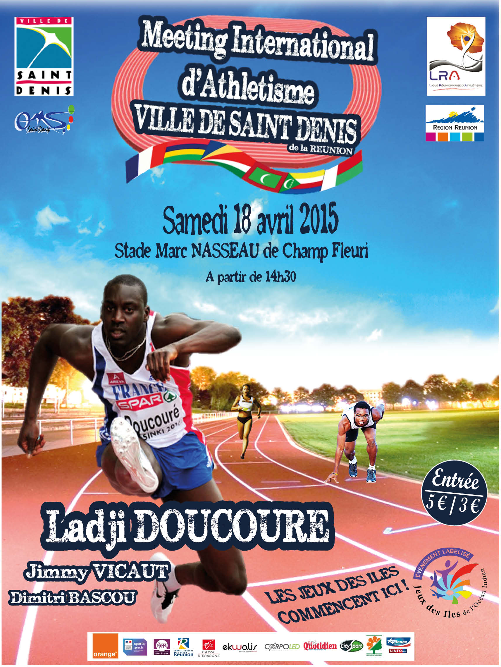 Meeting international d'athlétisme 2015