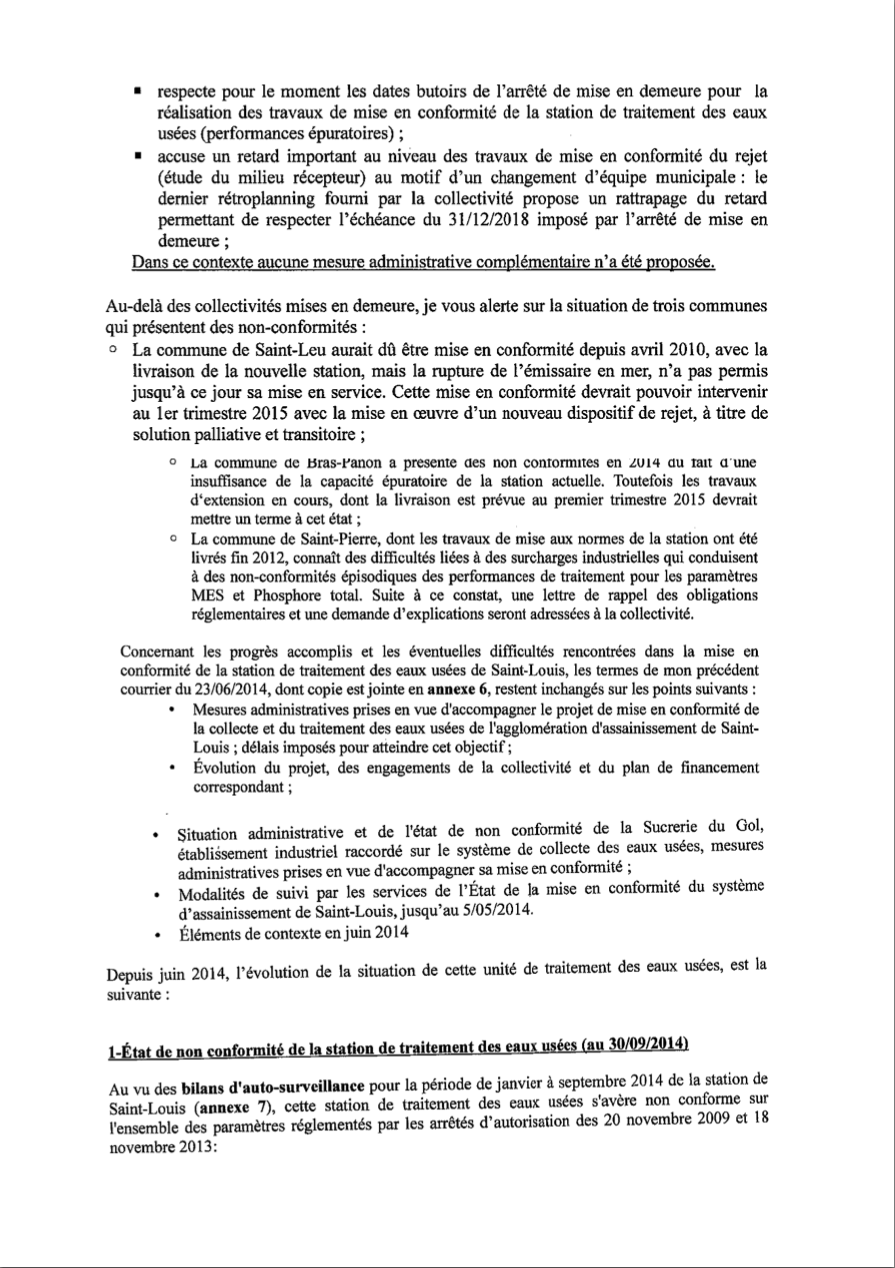 Document très intéressant sur la situation des stations d'épuration