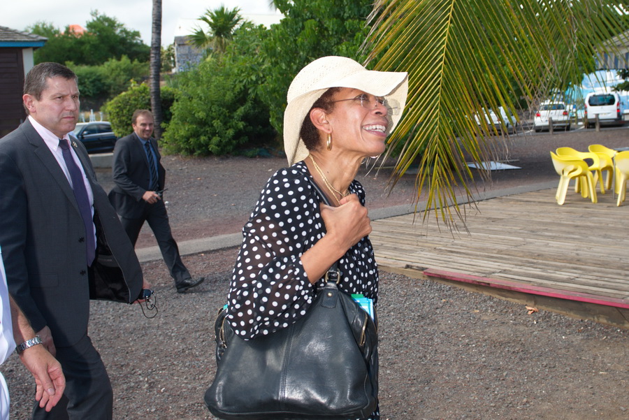 Retour en images sur la visite de George Pau-Langevin à La Réunion