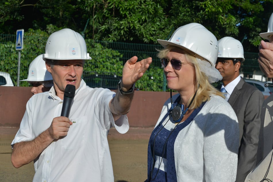 Retour en images sur la visite de Corina Cretu à Bois Rouge