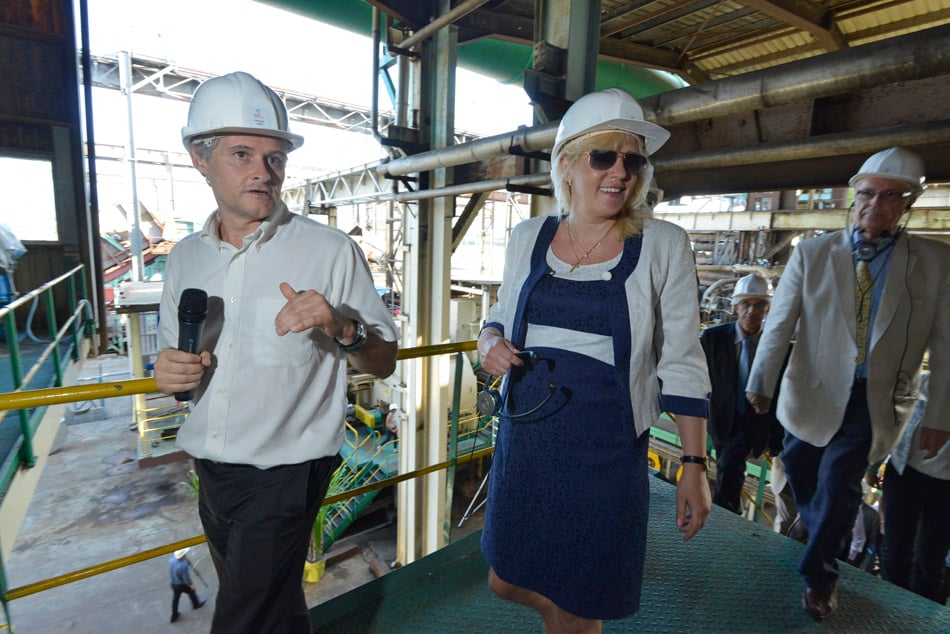 Retour en images sur la visite de Corina Cretu à Bois Rouge