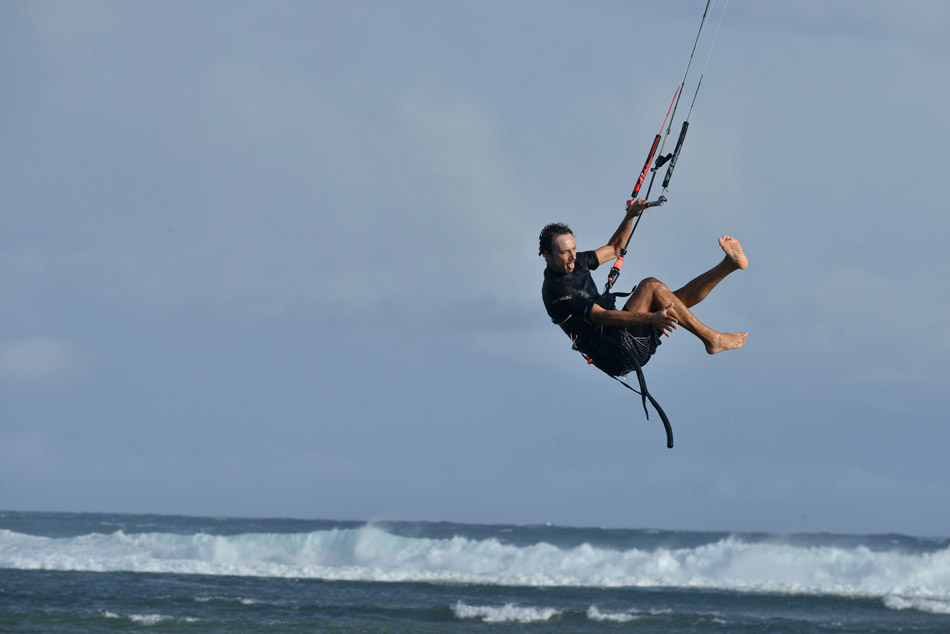 Vue sur lagon pour les kite' de Saint-Pierre