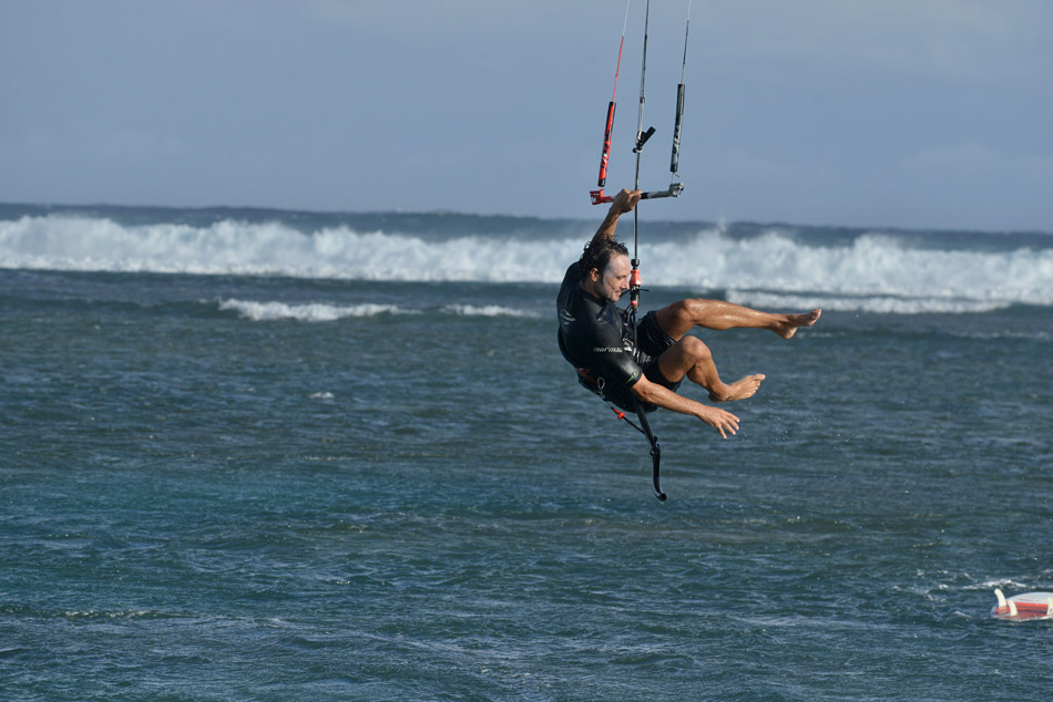 Vue sur lagon pour les kite' de Saint-Pierre