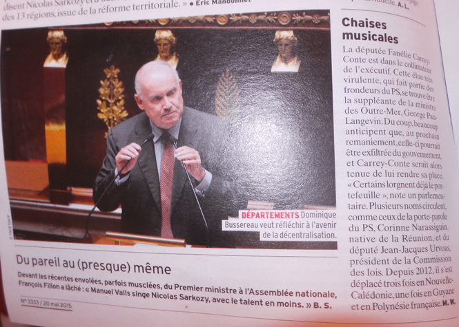 Où l'on reparle de la Réunionnaise Corinne Narassiguin comme ministre...