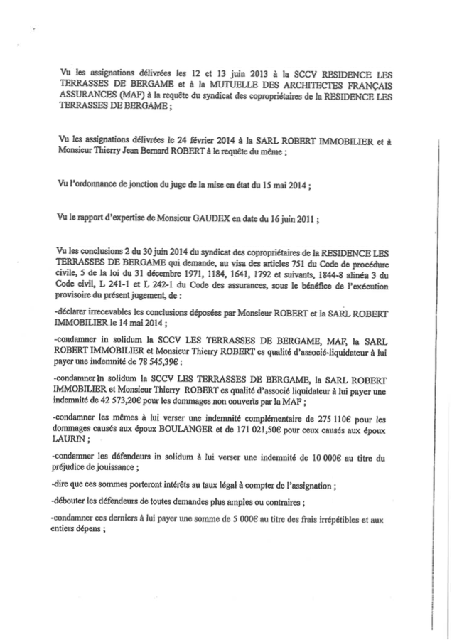 St-Louis : Thierry Robert condamné à 125.000€ pour malfaçons sur un immeuble