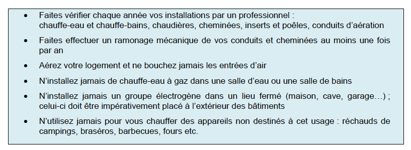 Chauffage en hiver: Les intoxications au monoxyde de carbone concernent aussi la Réunion