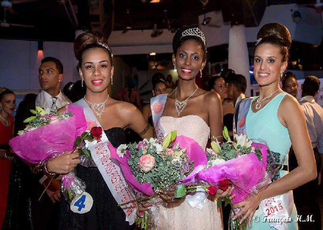 Florian Alicapa et Angélique Fouchange, Miss et Miss Prestige Saint-Pierre 2015