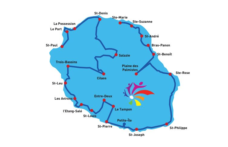 Jeux des îles : La flamme olympique est arrivée dans l'île