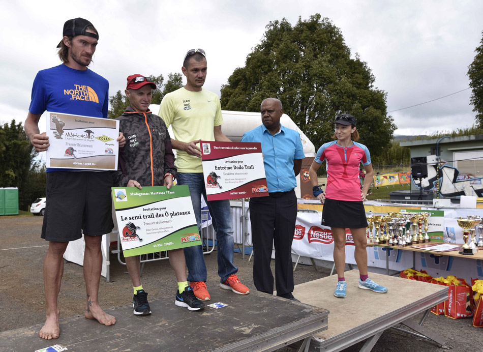Trail du Colorado: Julien Rancon et Landie Greyling s'imposent