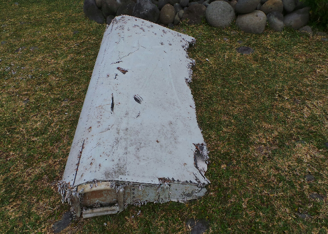 St-André: L'aile échouée d'un avion toujours pas identifiée