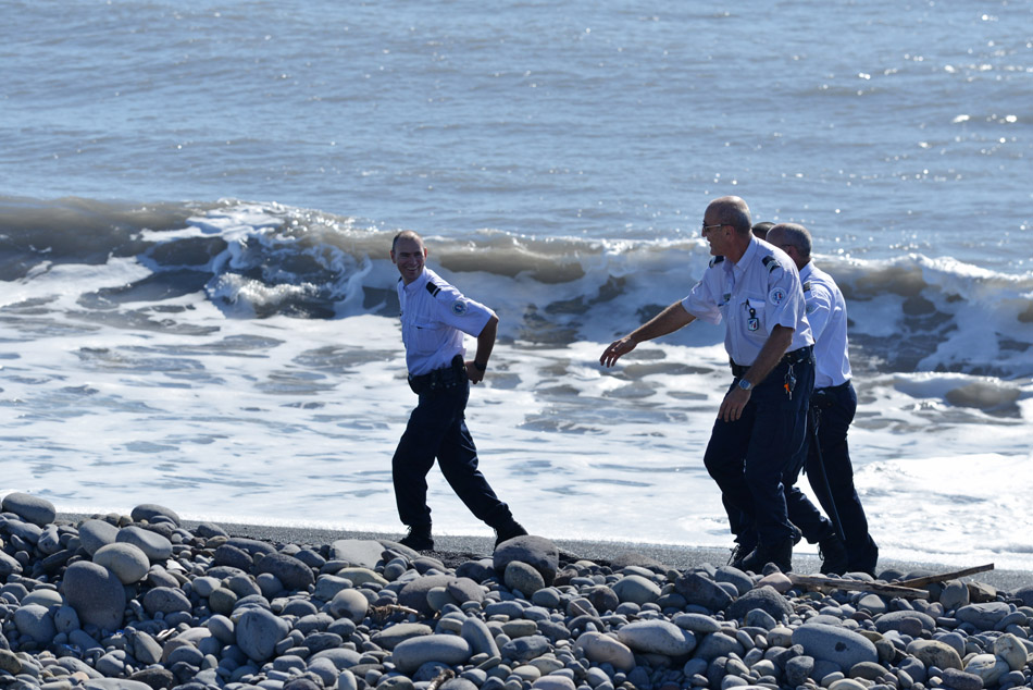 Débris d'avion: L'agitation sur le rivage de Saint-André