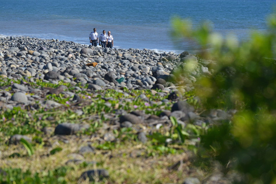 Débris d'avion: L'agitation sur le rivage de Saint-André