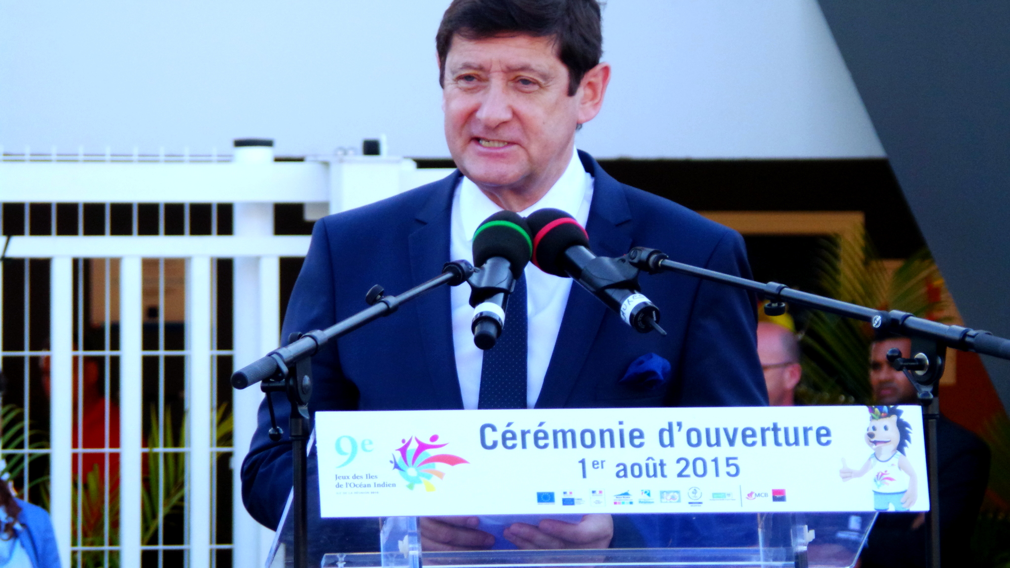 Cérémonie d'ouverture des JIOI: Ambiance survoltée au stade de St-Paul!