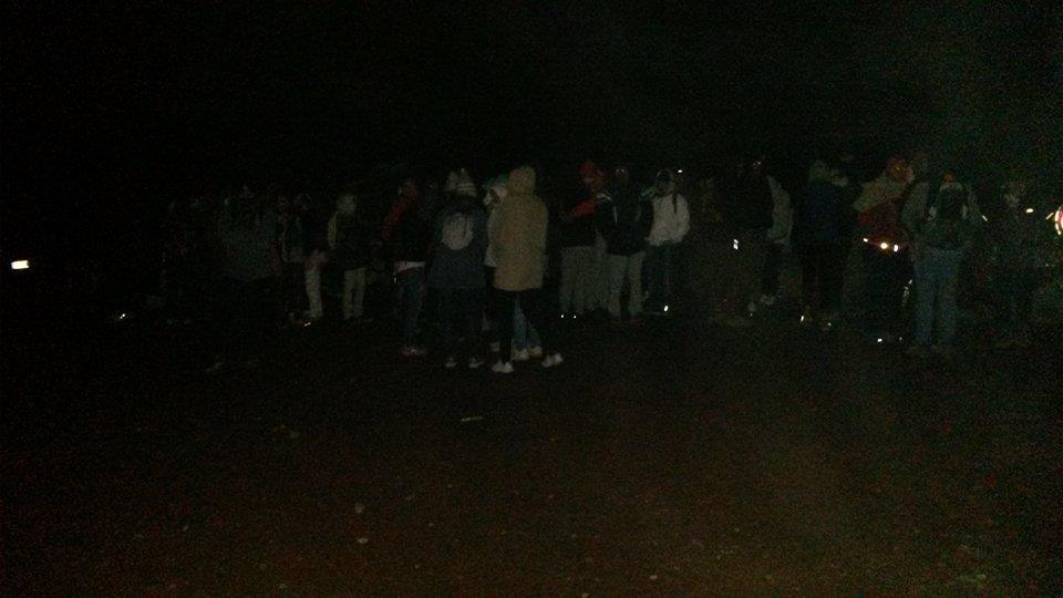 On n'est pas passé loin du drame, hier soir au volcan...