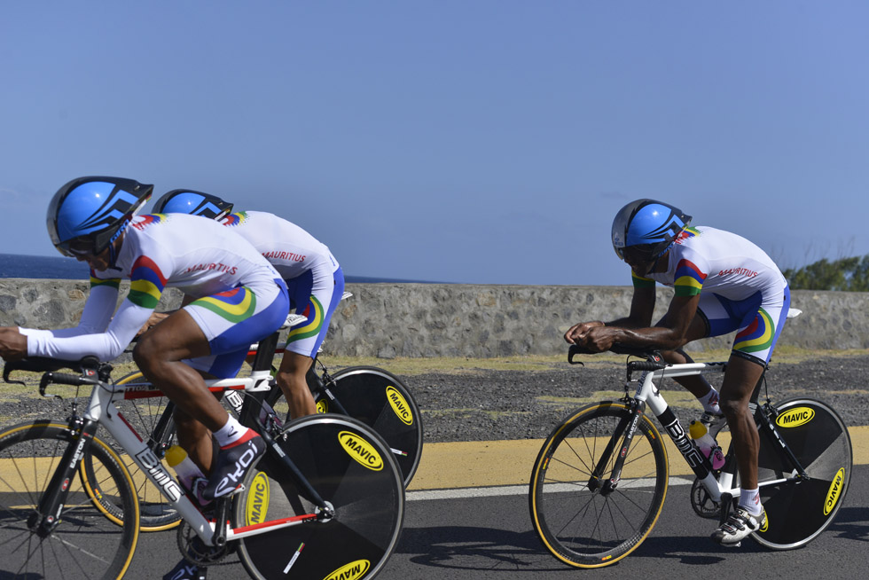 JIOI: La Réunion décroche sa 1ère médaille d'or au contre-la-montre cycliste