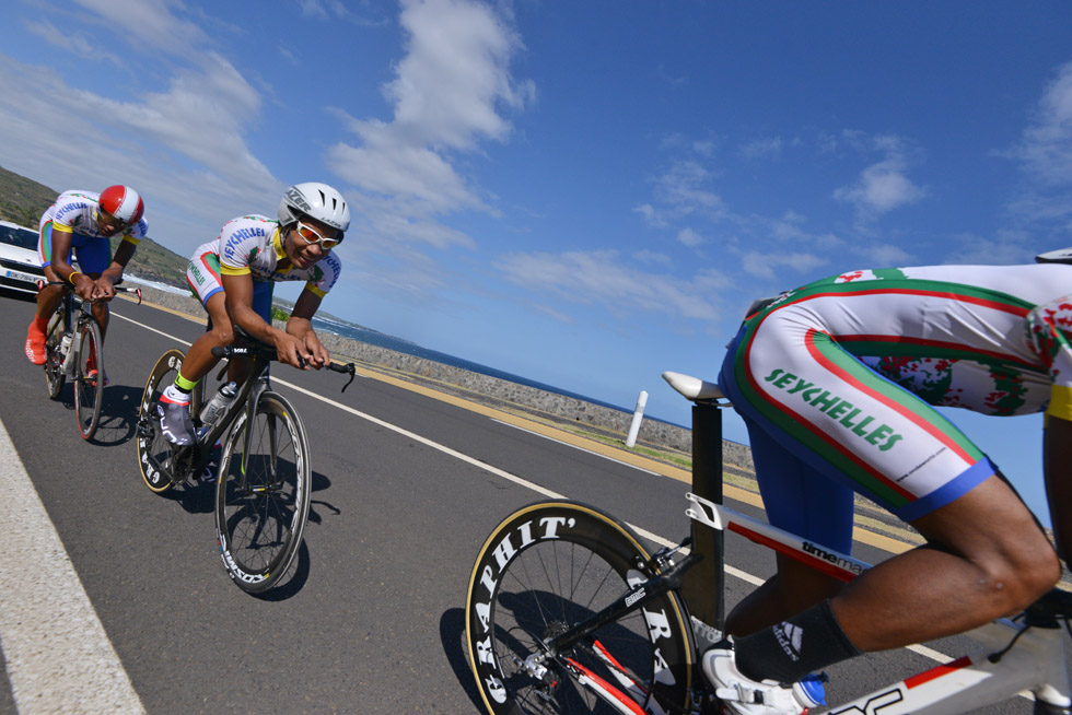 JIOI: La Réunion décroche sa 1ère médaille d'or au contre-la-montre cycliste