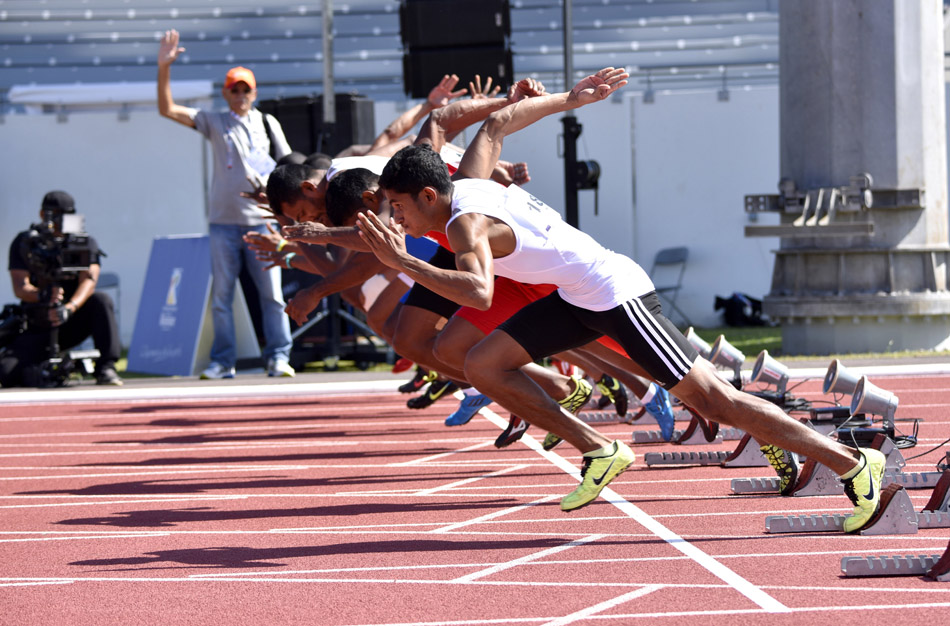 JIOI : 1ère journée d'athlétisme à St-Paul, les Réunionnais démarrent fort