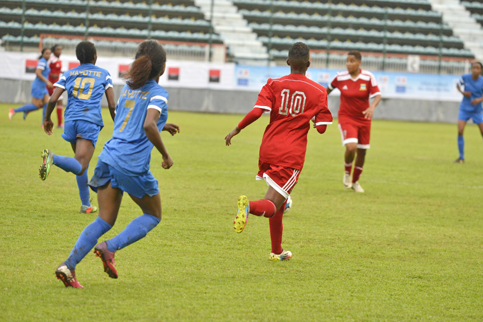Retour images sur la victoire des footbaleuses mahoraises face aux Seychelloises