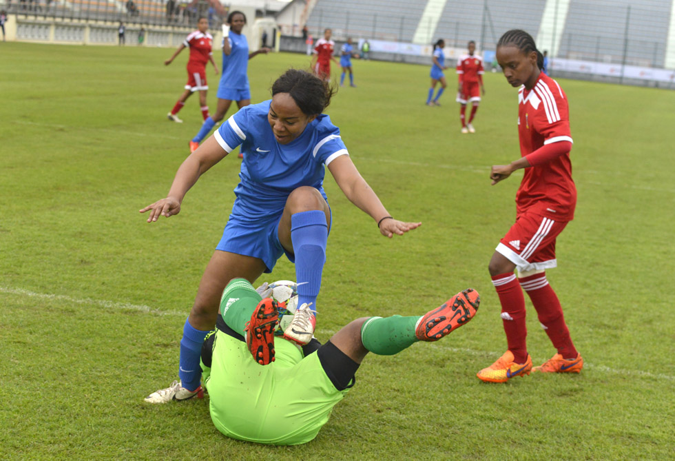 Retour images sur la victoire des footbaleuses mahoraises face aux Seychelloises