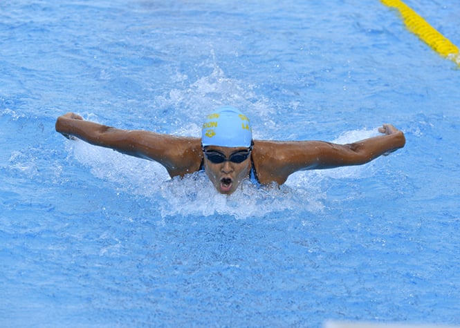 Les nageurs réunionnais impressionnent à la piscine du Chaudron