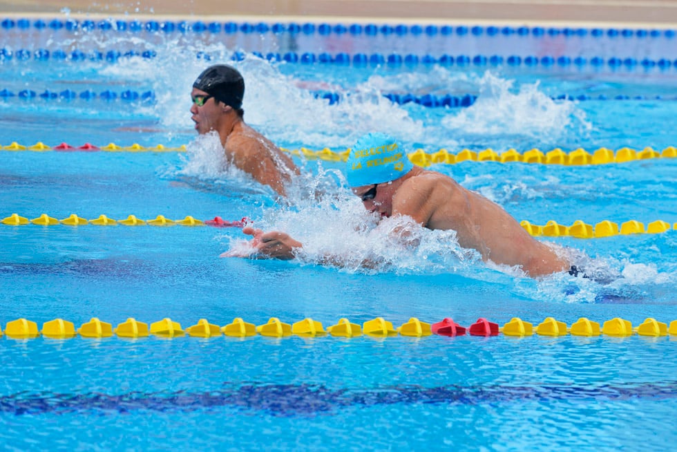 Les nageurs réunionnais impressionnent à la piscine du Chaudron