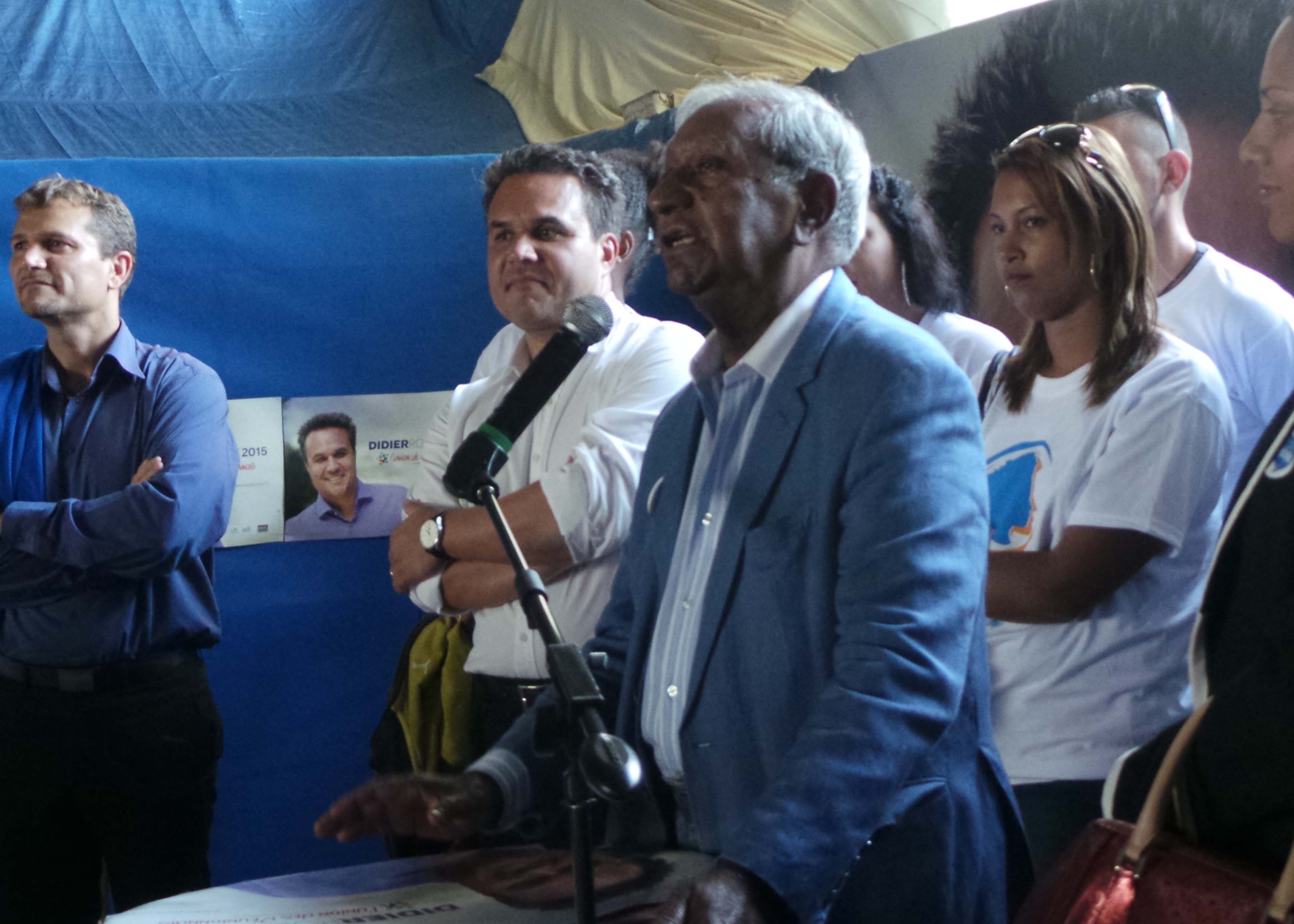 Didier Robert lance sa campagne :